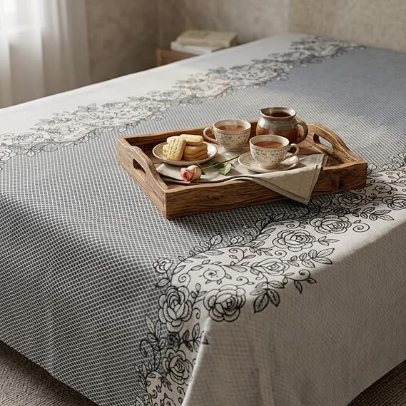 Pure Cotton Double Bedsheet Set
